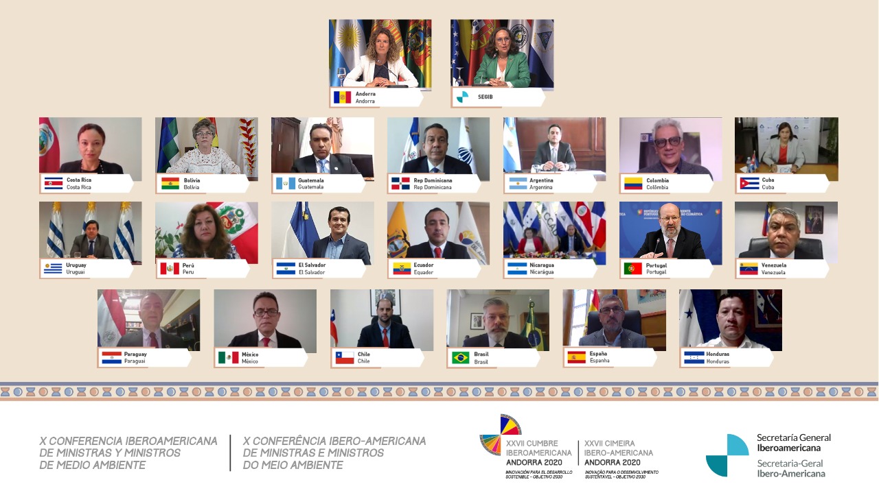 En X Cumbre de Ministros de Medio Ambiente de Iberoamérica, Colombia pidió una Agenda Ambiental común, para apostar a la recuperación verde En X Cumbre de Ministros de Medio Ambiente de Iberoamérica, Colombia pidió una Agenda Ambiental común, para apostar a la recuperación verde