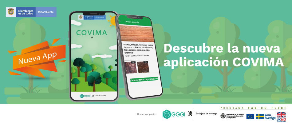 App COVIMA: La apuesta tecnológica desarrollada por MinAmbiente, GGGI y el Reino de Noruega
