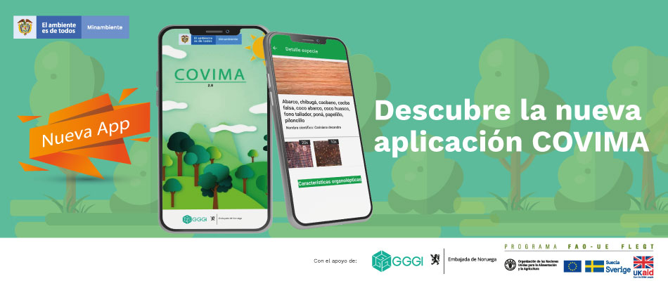 App COVIMA: La apuesta tecnológica desarrollada por MinAmbiente, GGGI y el Reino de Noruega App COVIMA: La apuesta tecnológica desarrollada por MinAmbiente, GGGI y el Reino de Noruega