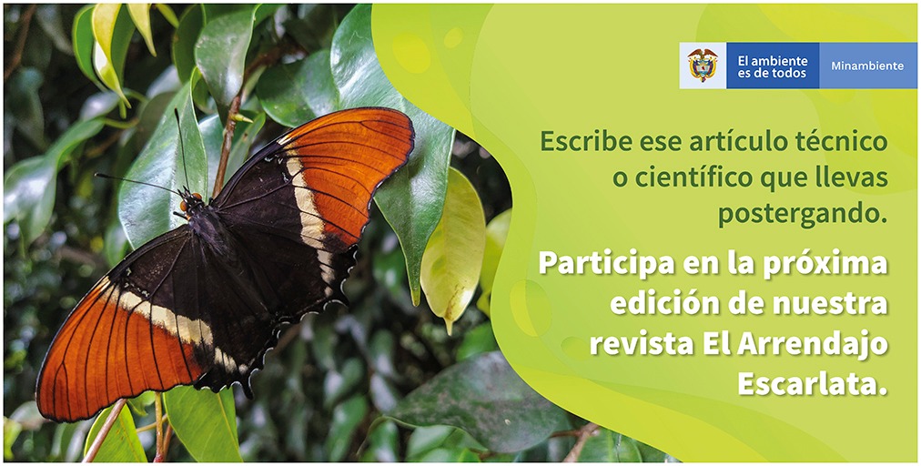 Minambiente invita a académicos a participar con sus artículos científicos en la revista El Arrendajo Escarlata Minambiente invita a académicos a participar con sus artículos científicos en la revista El Arrendajo Escarlata