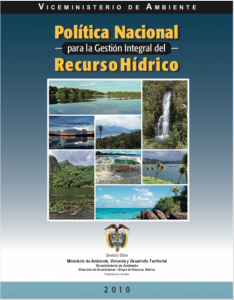 portada del documento política nacional para la gestión integral del recurso hídrico vigencia 2010