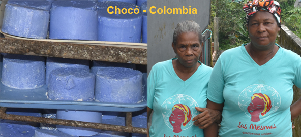 Imágen de Mujeres y Jabones pertenecientes a Las Mesmas del Chocó