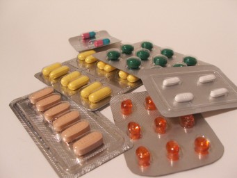 Conjunto de medicamentos vencidos