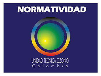 banner unidad tecnica de ozono - en la imagen el logo de la UTO y el titulo normatividad