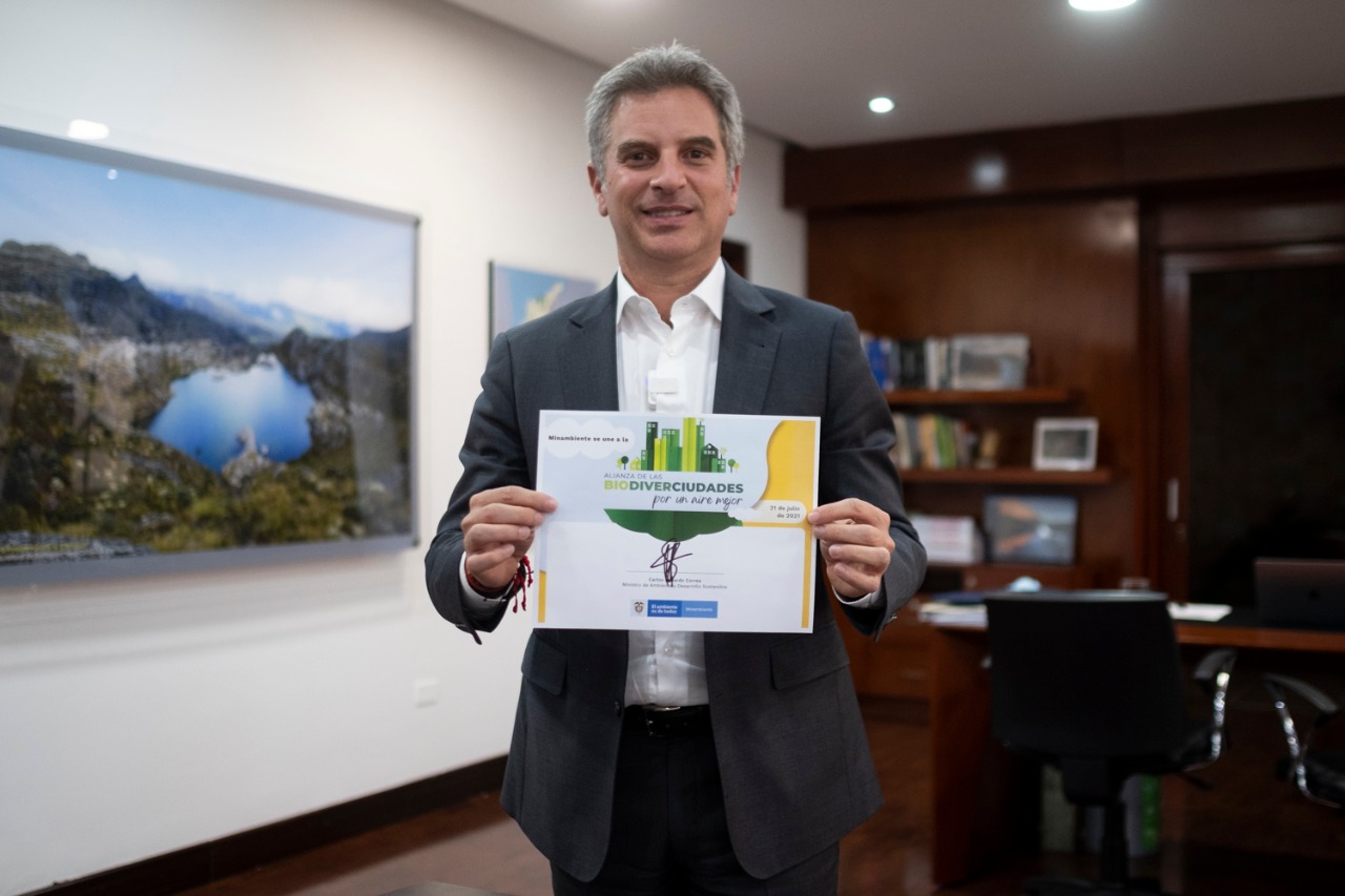 Minambiente financiará Sistema de Vigilancia de Calidad del Aire en 11 biodiverciudades Minambiente financiará Sistema de Vigilancia de Calidad del Aire en 11 biodiverciudades