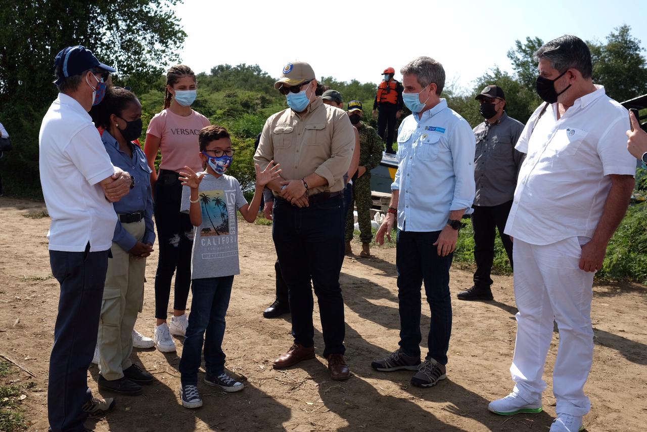 Con apoyo internacional, Colombia lanza proyecto para recuperar y conservar la Ciénaga Grande de Santa Marta Con apoyo internacional, Colombia lanza proyecto para recuperar y conservar la Ciénaga Grande de Santa Marta