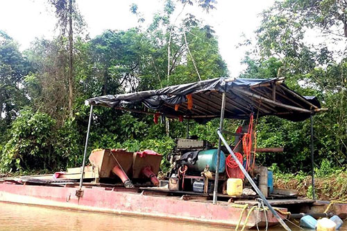 CODECHOCÓ y Policía Nacional continúan ejercicio control frente a la actividad minera ilegal en el Chocó CODECHOCÓ y Policía Nacional continúan ejercicio control frente a la actividad minera ilegal en el Chocó