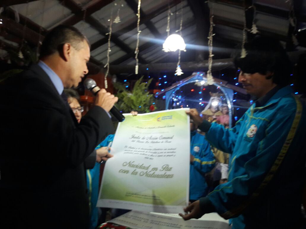 Minambiente entregó reconocimiento a pesebre ecológico más grande de Colombia Minambiente entregó reconocimiento a pesebre ecológico más grande de Colombia