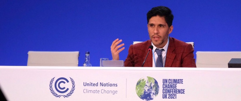 Ante jóvenes del mundo en la COP26, Gobierno expuso el propósito de Savia