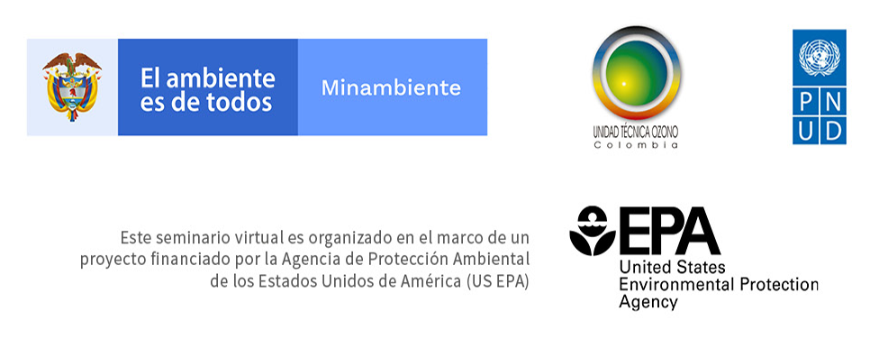 Imagen de banner con logos de minambiente, UTO, EPA y el PNUD