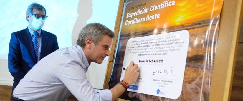 Minambiente e Invemar enviarán una expedición científica a la cordillera Beata Minambiente e Invemar enviarán una expedición científica a la cordillera Beata