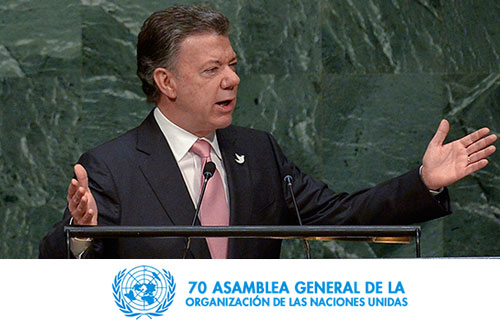 Colombia reafirma ante la ONU su compromiso con la Agenda 2030 y sus 17 Objetivos de Desarrollo Sostenible: Presidente Santos Colombia reafirma ante la ONU su compromiso con la Agenda 2030 y sus 17 Objetivos de Desarrollo Sostenible: Presidente Santos