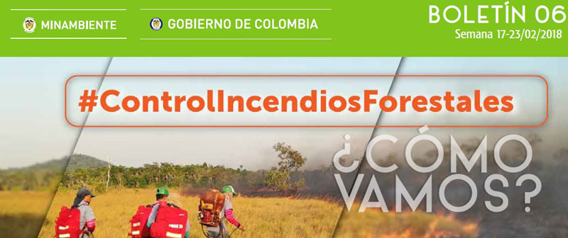 Las noticias sobre el control de los incendios forestales en el boletín ¿Cómo vamos?