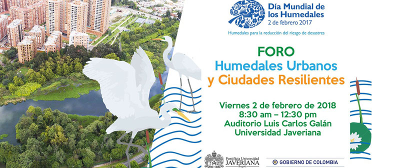 Minambiente realiza foro ‘Humedales Urbanos y Ciudades Resilientes’