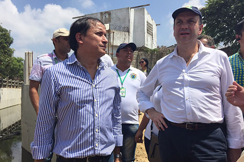 Ministro Gabriel Vallejo visita proyectos ambientales en Barranquilla y Soledad, Atlántico Ministro Gabriel Vallejo visita proyectos ambientales en Barranquilla y Soledad, Atlántico