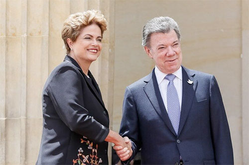 Presidentes de Colombia y Brasil ratifican cooperación bilateral en materia ambiental Presidentes de Colombia y Brasil ratifican cooperación bilateral en materia ambiental