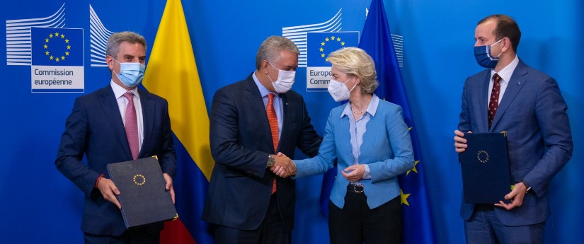 En Bruselas, ministro Correa firmó declaración en pro del medio ambiente
