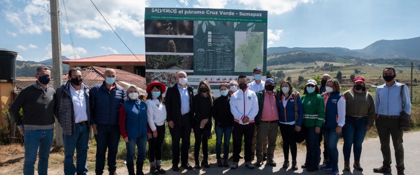 Programa Pago por Servicios Ambientales, clave para la protección del páramo Cruz Verde