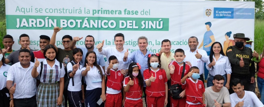 Ministro de Ambiente confirmó que el tercer Jardín Botánico del Caribe estará en Montería Ministro de Ambiente confirmó que el tercer Jardín Botánico del Caribe estará en Montería