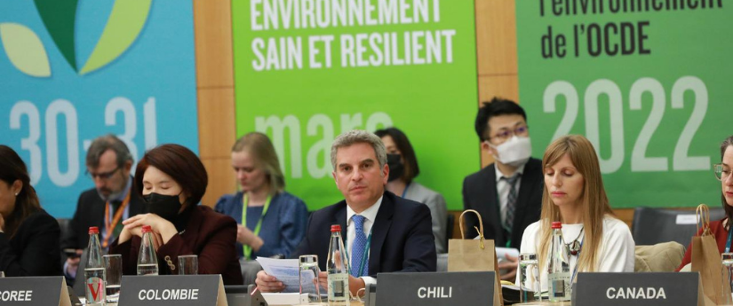 Frente a 37 países, Colombia fue protagonista en el encuentro ambiental de la OCDE Frente a 37 países, Colombia fue protagonista en el encuentro ambiental de la OCDE