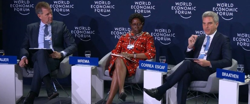 Colombia, presente con su agenda ambiental en el primer día del Foro Económico Mundial Colombia, presente con su agenda ambiental en el primer día del Foro Económico Mundial