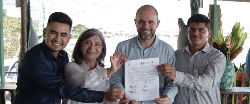 En la Amazonía, se firmó un acuerdo que dinamiza la economía y protege los ecosistemas En la Amazonía, se firmó un acuerdo que dinamiza la economía y protege los ecosistemas