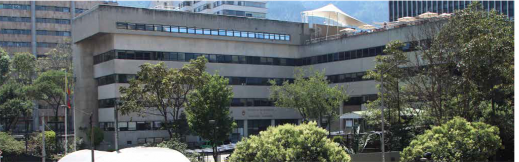 fotro panoramica del edificio del Ministerio de Ambiente y Desarrollo Sostenible