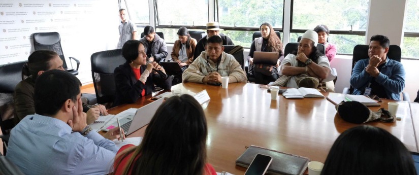 Minambiente y comunidades indígenas se unieron para conservar los territorios Minambiente y comunidades indígenas se unieron para conservar los territorios