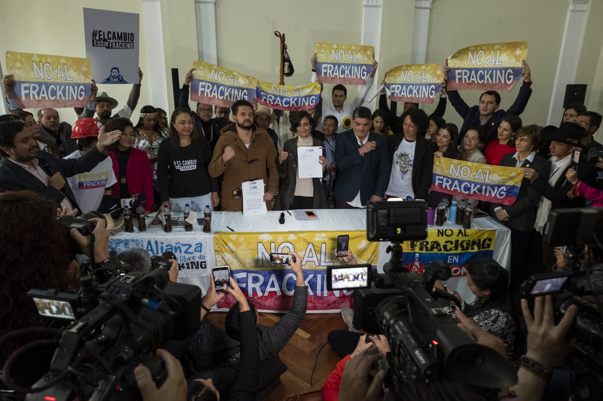 Prohibición del fracking avanza en Colombia Prohibición del fracking avanza en Colombia