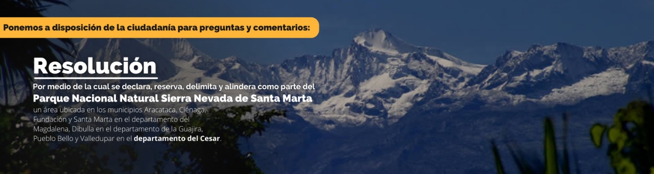 Resolución Sierra Nevada de Santa Marta