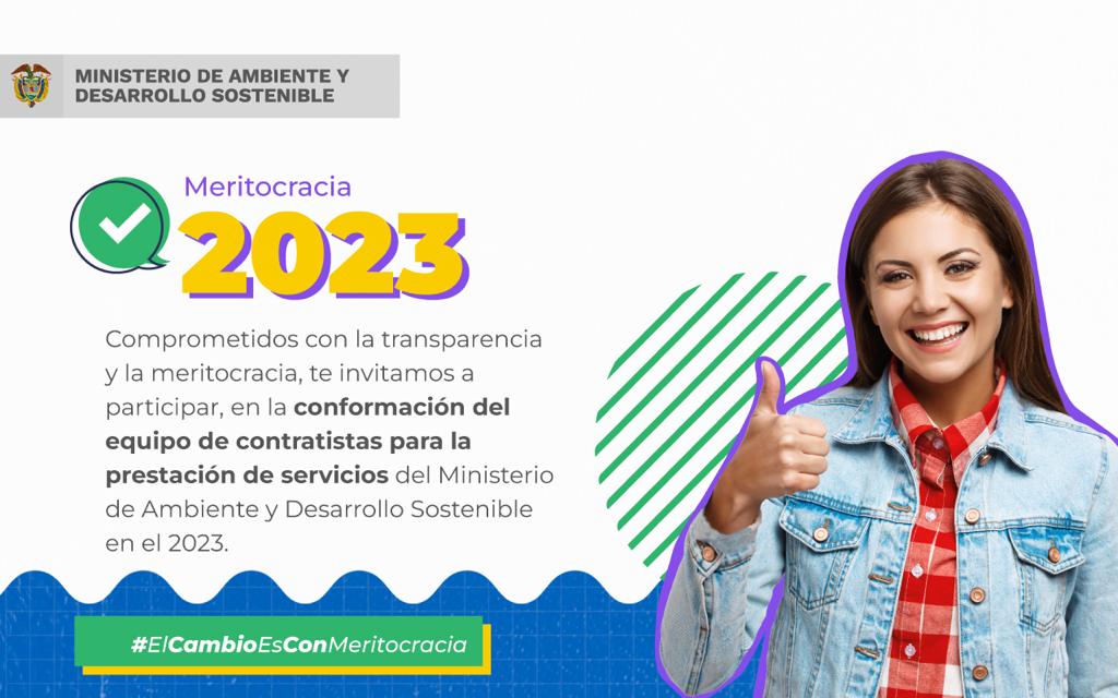 Participa en la conformación del equipo de contratistas para la prestación de servicios de Minambiente Participa en la conformación del equipo de contratistas para la prestación de servicios de Minambiente