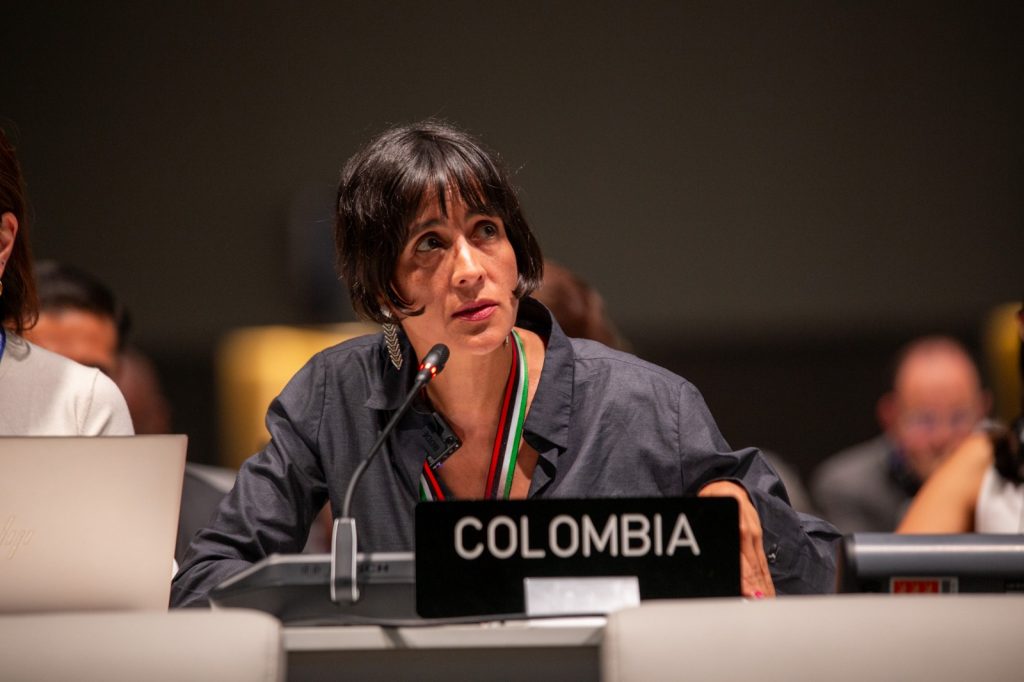 Ministra Susana Muhamad en COP28