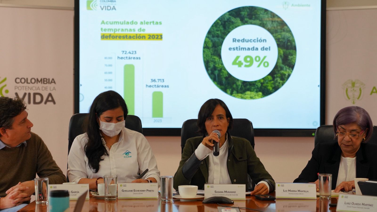 La deforestación baja en 2023 y en 2024 enfrenta amenazas La deforestación baja en 2023 y en 2024 enfrenta amenazas