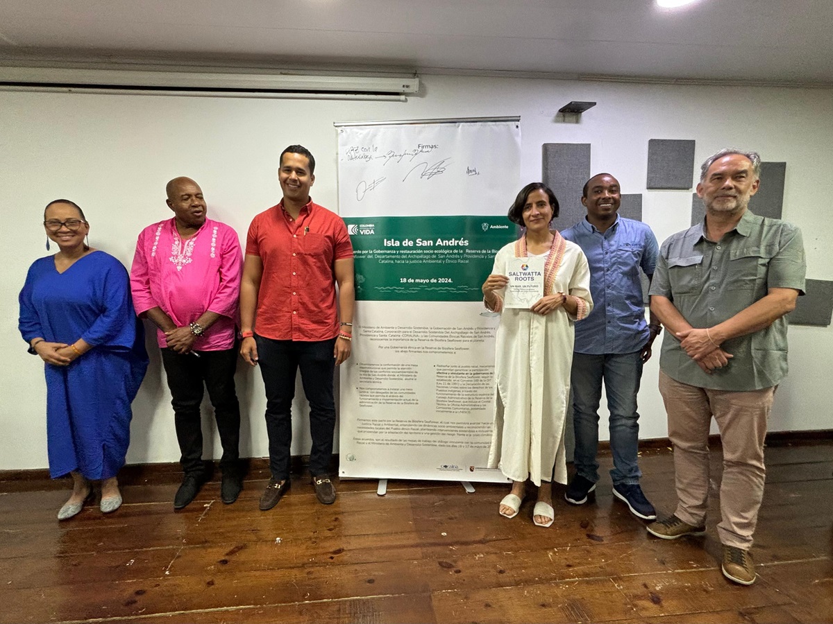 Ministra Susana Muhamad lidera gran acuerdo por la protección de la Reserva de Biosfera Seaflower Ministra Susana Muhamad lidera gran acuerdo por la protección de la Reserva de Biosfera Seaflower