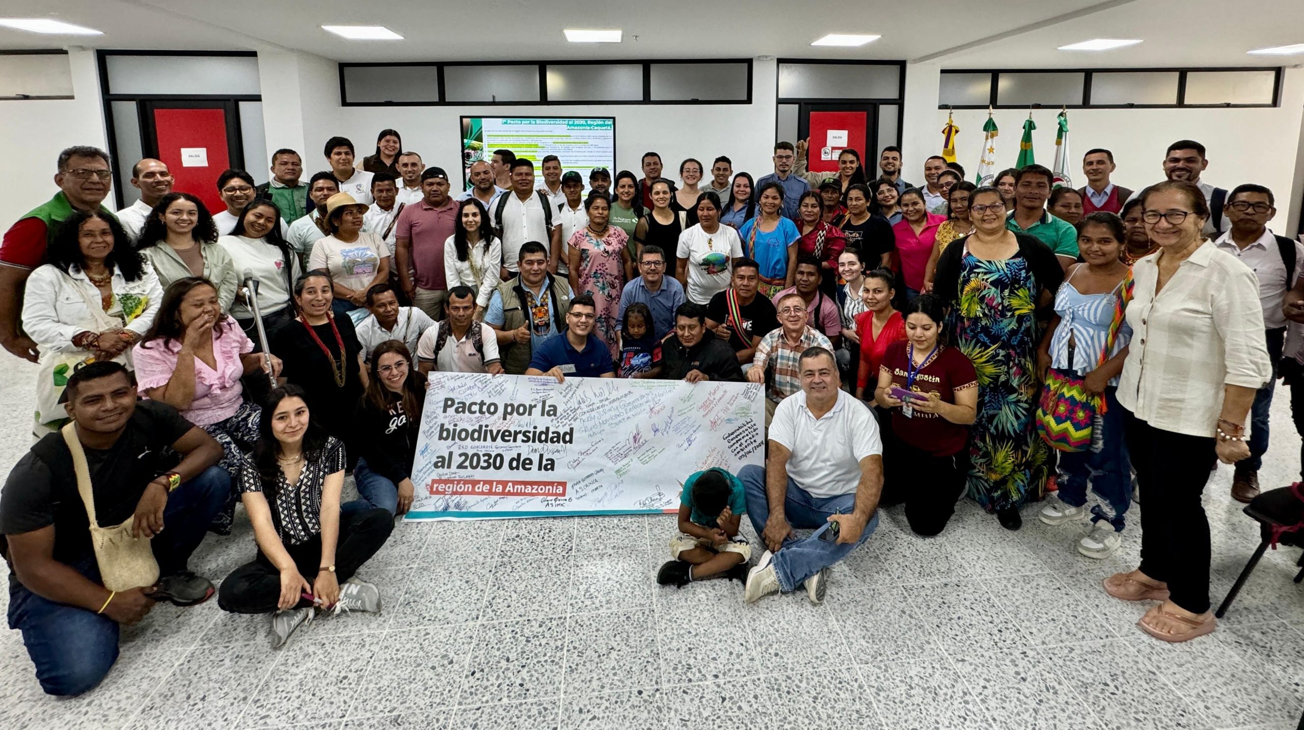 Caquetá reiteró su compromiso por la protección de la biodiversidad rumbo a la COP16 Caquetá reiteró su compromiso por la protección de la biodiversidad rumbo a la COP16