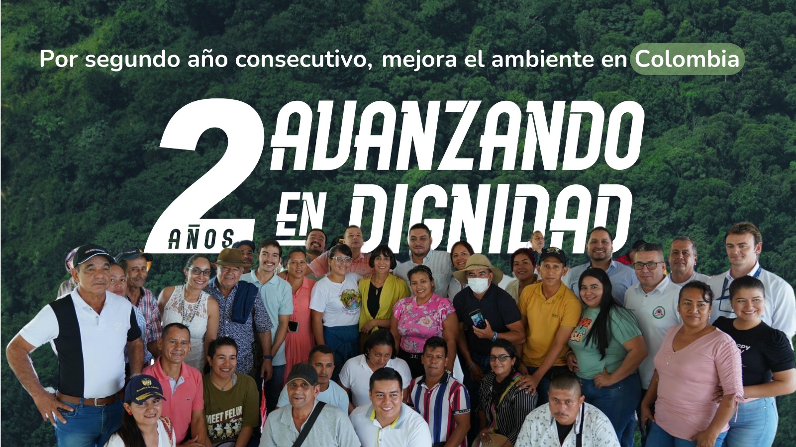 Por segundo año consecutivo mejora el ambiente en Colombia Por segundo año consecutivo mejora el ambiente en Colombia