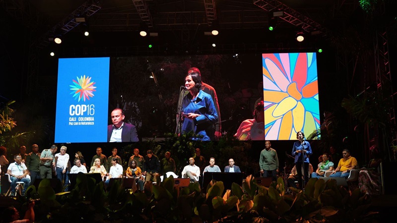 COP16: Con la participación de más de 20.000 personas se inauguró la Zona Verde COP16: Con la participación de más de 20.000 personas se inauguró la Zona Verde