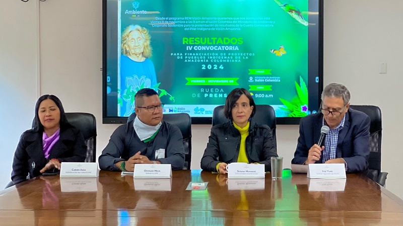 Minambiente anuncia más de $28.000 millones para pueblos indígenas de la Amazonía Minambiente anuncia más de $28.000 millones para pueblos indígenas de la Amazonía