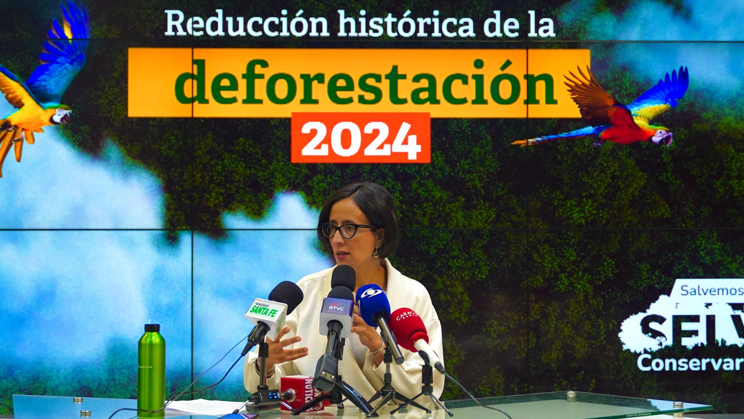 Colombia avanza en la lucha contra la deforestación con una reducción acumulada del 40% Colombia avanza en la lucha contra la deforestación con una reducción acumulada del 40%