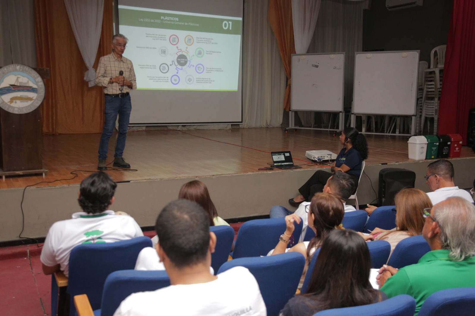 Puerto Colombia avanza hacia la eliminación de plásticos de un solo uso con piloto del proyecto Go Circular