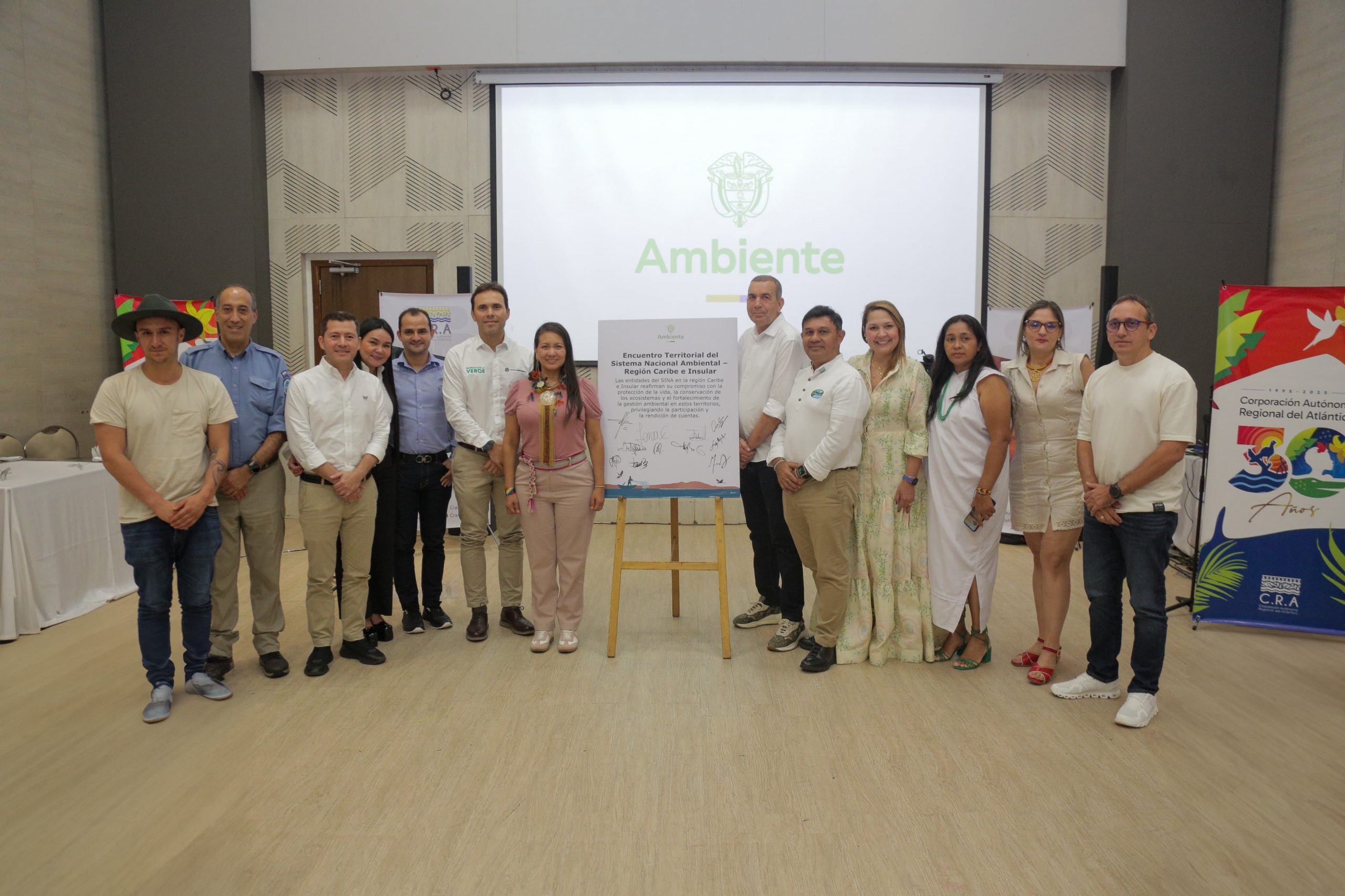 Ministra Lena y el SINA firman acuerdo para transformar agenda ambiental del Caribe