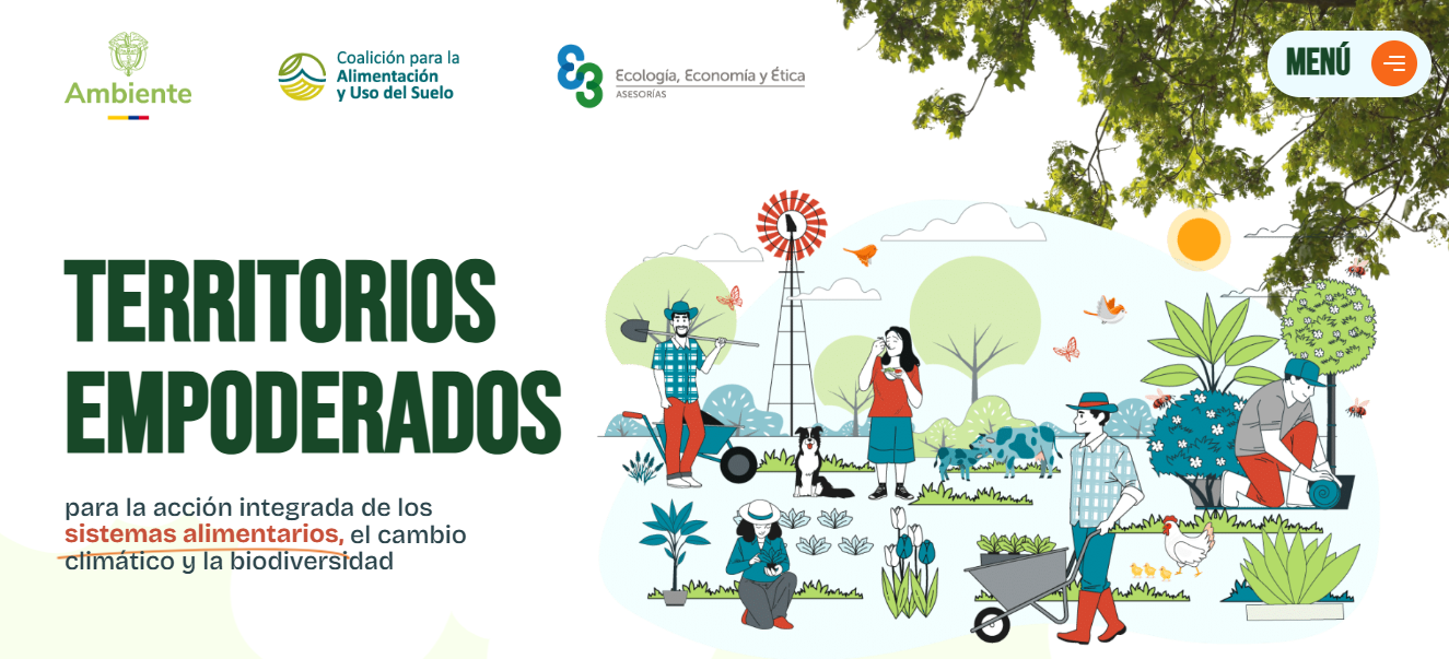 Minambiente lanza guía para impulsar acciones territoriales frente al impacto de los sistemas alimentarios en clima y biodiversidad