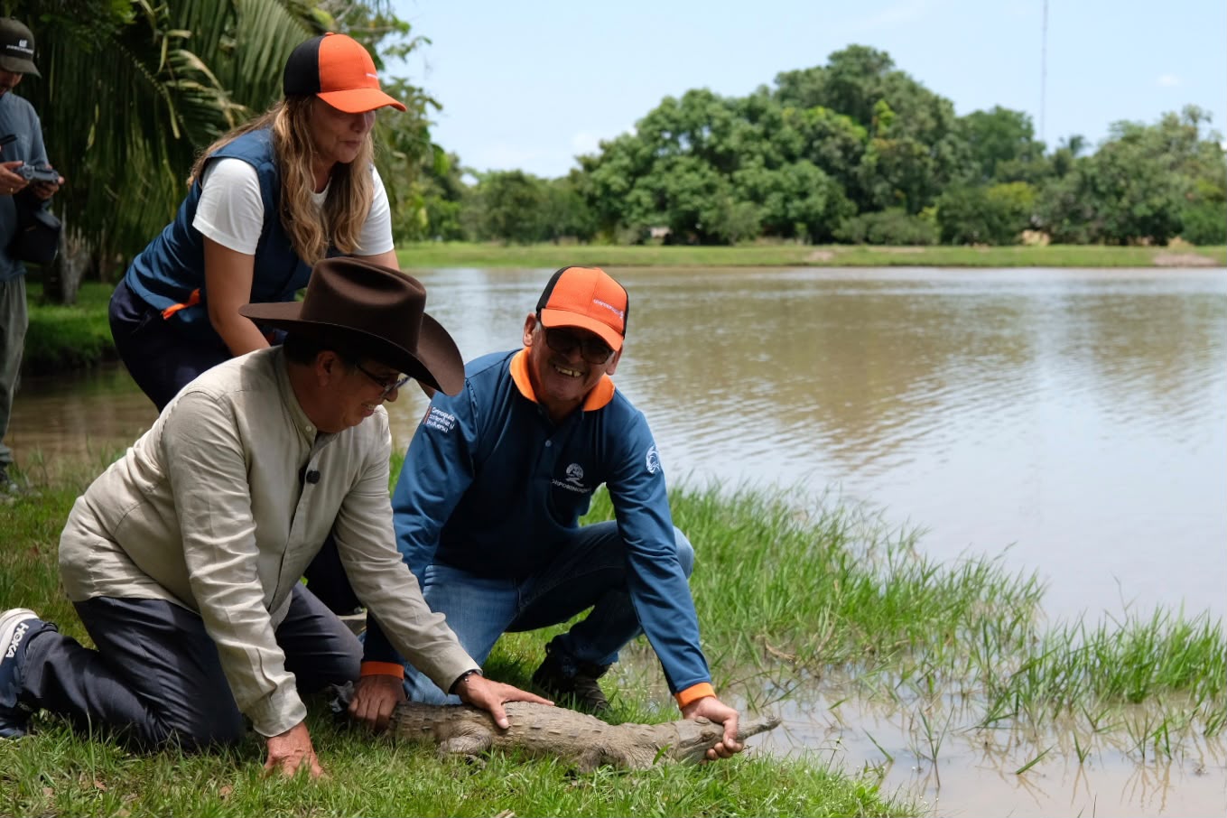 Gobierno de la Patria Milagro sella compromiso de país para salvar el Cocodrilo del Orinoco
