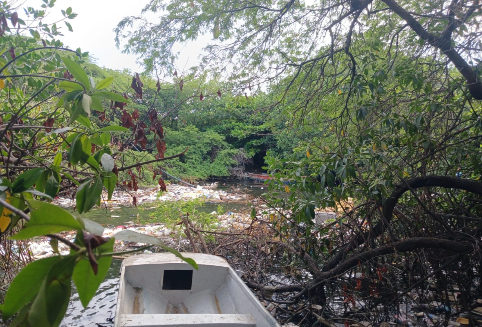 Gobierno promueve acciones para enfrentar impactos por creciente del río Manzanares en Santa Marta